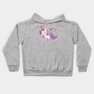 Unicorn Party Kids Hoodie